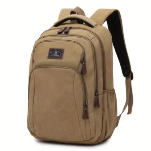 Men's Durable Canvas Backpack